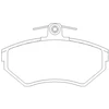 Image de Jeu De Plaquettes De Frein 2194502 Textar Textar 2194502 Seat;Volkswagen