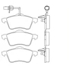 Image de Jeu De Plaquettes De Frein 2188501 Textar Textar 2188501 Volkswagen