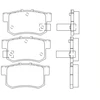 Image de Jeu De Plaquettes De Frein 2171901 Textar Textar 2171901 Acura;Honda;Mg;Rover;Suzuki
