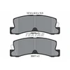 Image de Kit De Plaquettes De Frein, Frein À Disque 2007601 Textar Textar 2007601 Toyota