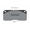 Image de Kit De Plaquettes De Frein, Frein À Disque 2906705 Textar Textar 2906705