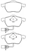 Image de Jeu De Plaquettes De Frein 2301802 Textar Textar 2301802 Audi;Seat;Skoda;Volkswagen