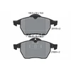 Image de Kit De Plaquettes De Frein, Frein À Disque Q+ 2311502 Textar Textar 2311502 Opel;Saab;Vauxhall