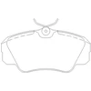 Image de Jeu De Plaquettes De Frein 2136801 Textar Textar 2136801 Opel;Vauxhall