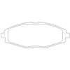 Image de Jeu De Plaquettes De Frein 2324102 Textar Textar 2324102 Chevrolet;Daewoo