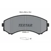 Image de Kit De Plaquettes De Frein, Frein À Disque 2348801 Textar Textar 2348801 Mitsubishi