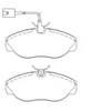 Image de Jeu De Plaquettes De Frein 2360201 Textar Textar 2360201 Citroen;Fiat;Peugeot