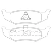 Image de Jeu De Plaquettes De Frein 2356102 Textar Textar 2356102 Chrysler;Dodge;Plymouth