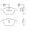 Image de Jeu De Plaquettes De Frein 2326903 Textar Textar 2326903 Ford;Seat;Volkswagen