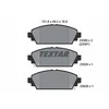Image de Kit De Plaquettes De Frein, Frein À Disque 2309601 Textar Textar 2309601 Honda