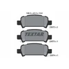 Image de Kit De Plaquettes De Frein, Frein À Disque 2357202 Textar Textar 2357202 Subaru
