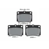 Image de Kit De Plaquettes De Frein, Frein À Disque 2359301 Textar Textar 2359301 Mitsubishi