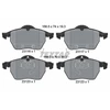 Image de Kit De Plaquettes De Frein, Frein À Disque Q+ 2311701 Textar Textar 2311701 Opel;Saab;Vauxhall