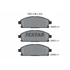 Image de Kit De Plaquettes De Frein, Frein À Disque 2342001 Textar Textar 2342001 Infiniti;Nissan