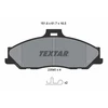 Image de Kit De Plaquettes De Frein, Frein À Disque 2354001 Textar Textar 2354001 Ford;Mazda