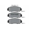 Image de Kit De Plaquettes De Frein, Frein À Disque 2372901 Textar Textar 2372901 Honda