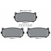 Image de Kit De Plaquettes De Frein, Frein À Disque 2345501 Textar Textar 2345501 Kia