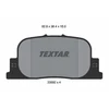Image de Jeu De Plaquettes De Frein, Frein À Disque 2359201 Textar Textar 2359201 Toyota