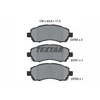 Image de Kit De Plaquettes De Frein, Frein À Disque 2378001 Textar Textar 2378001 Subaru