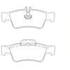 Image de Jeu De Plaquettes De Frein 2333403 Textar Textar 2333403 Mercedes-Benz