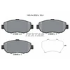 Image de Kit De Plaquettes De Frein, Frein À Disque 2149001 Textar Textar 2149001 Lexus;Toyota