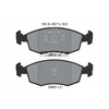 Image de Kit De Plaquettes De Frein, Frein À Disque 2355202 Textar Textar 2355202 Fiat