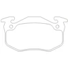 Image de Jeu De Plaquettes De Frein 2097401 Textar Textar 2097401 Citroen;Peugeot;Renault