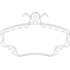 Image de Jeu De Plaquettes De Frein 2146304 Textar Textar 2146304 Alpine;Dacia;Lada;Peugeot;Renault