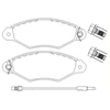 Image de Kit De Plaquettes De Frein, Frein À Disque Q+ 2198003 Textar Textar 2198003 Nissan;Renault