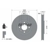 Image de Disque De Frein Textar 92107800 Citroen