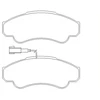Image de Jeu De Plaquettes De Frein 2391901 Textar Textar 2391901 Citroen;Fiat;Peugeot