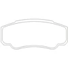 Image de Jeu De Plaquettes De Frein 2392101 Textar Textar 2392101 Citroen;Fiat;Peugeot