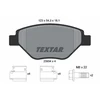 Image de Kit De Plaquettes De Frein, Frein À Disque 2393401 Textar Textar 2393401 Renault