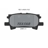Image de Kit De Plaquettes De Frein, Frein À Disque 2396701 Textar Textar 2396701 Lexus