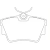 Image de Jeu De Plaquettes De Frein 2398001 Textar Textar 2398001 Fiat;Nissan;Opel;Renault;Vauxhall