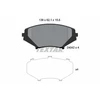 Image de Kit De Plaquettes De Frein, Frein À Disque 2404201 Textar Textar 2404201 Mazda