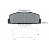 Image de Kit De Plaquettes De Frein, Frein À Disque 2404501 Textar Textar 2404501 Mazda