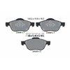 Image de Kit De Plaquettes De Frein, Frein À Disque 2399601 Textar Textar 2399601 Toyota