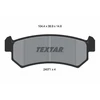 Image de Kit De Plaquettes De Frein, Frein À Disque 2407101 Textar Textar 2407101 Chevrolet;Daewoo