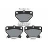 Image de Kit De Plaquettes De Frein, Frein À Disque 2352101 Textar Textar 2352101 Toyota