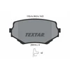 Image de Kit De Plaquettes De Frein, Frein À Disque 2331401 Textar Textar 2331401 Suzuki