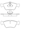Image de Jeu De Plaquettes De Frein 2166404 Textar Textar 2166404 Mercedes-Benz