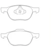 Image de Jeu De Plaquettes De Frein 2372301 Textar Textar 2372301 Ford;Mazda;Volvo