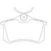 Image de Jeu De Plaquettes De Frein 2355401 Textar Textar 2355401 Audi;Peugeot;Renault;Seat;Skoda;Volkswagen