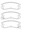 Image de Jeu De Plaquettes De Frein 2336101 Textar Textar 2336101 Buick;Cadillac;Chevrolet;Opel;Pontiac;Vauxhall