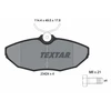 Image de Kit De Plaquettes De Frein, Frein À Disque 2342401 Textar Textar 2342401 Daimler;Jaguar;Lincoln