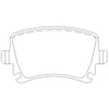 Image de Jeu De Plaquettes De Frein 2391401 Textar Textar 2391401 Audi;Seat;Skoda;Volkswagen