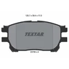 Image de Kit De Plaquettes De Frein, Frein À Disque 2375901 Textar Textar 2375901 Toyota