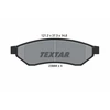 Image de Kit De Plaquettes De Frein, Frein À Disque 2399401 Textar Textar 2399401 Chevrolet;Daewoo