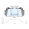 Image de Kit De Plaquettes De Frein, Frein À Disque 2909009 Textar Textar 2909009